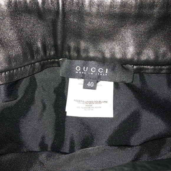 Vintage Gucci Geometric Print Envelope Skirt - Picture 3 of 3